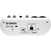 YAMAHA AG06 - микшерный пульт, 2 мик./лин. вх., 2 стер., 1 AUX, D-PRE предусилители, USB Audio, DSP